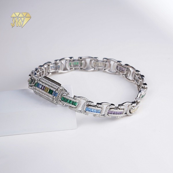 Moissanite Cuban Link Bracelet Supplier for Jewelry Brands