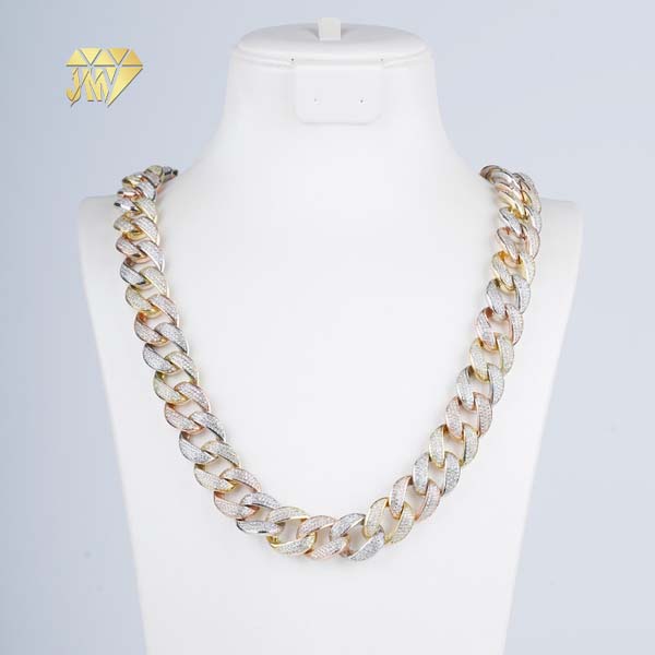Mens Diamond Cuban Chain Custom Private Label 