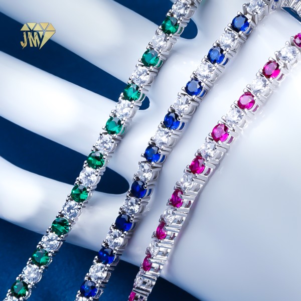 Customizable 925 Silver Tennis Bracelet Womens Wholesale