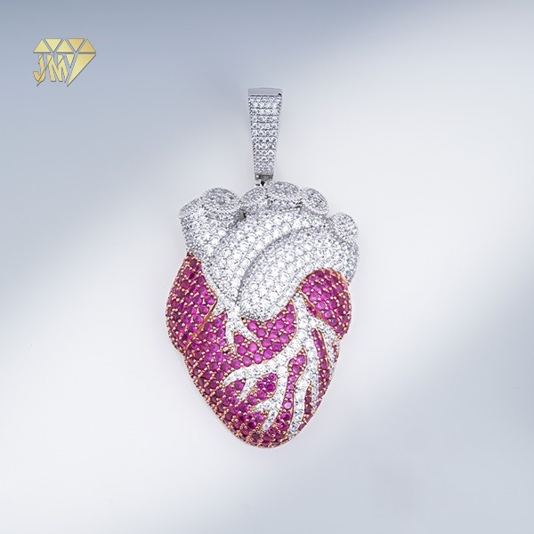 925 Silver Hip Hop Bling Pendants Wholesale