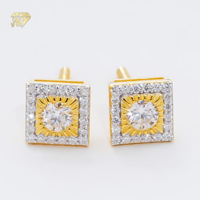 14k Diamond Stud Earrings