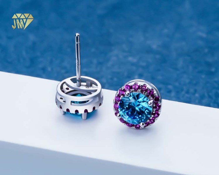 circle stud earrings wholesale