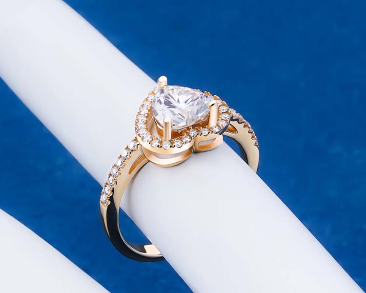 14k gold moissanite rings wholesale